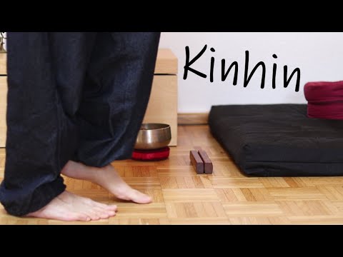 Zen-Gehmeditation Kinhin mit Atmung | Achtsamkeit in Bewegung