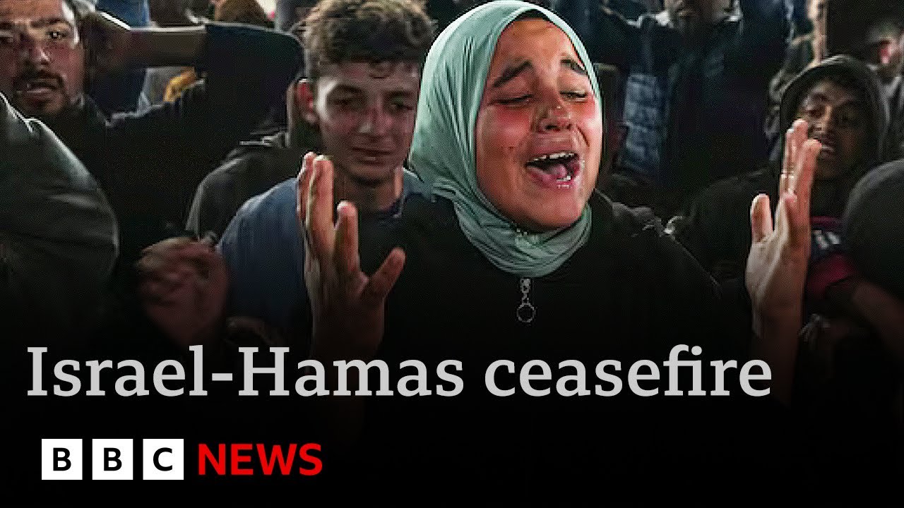 Gaza and Israel welcome ceasefire and hostage deal but will the war end? | BBC News