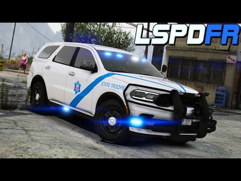 GTA 5 LSPDFR | Crazy Patrol!! | Arkansas State Police | Best GTA 5 Graphics | #lspdfr