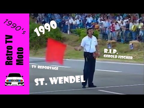 Motorrad Rennen St Wendel 1990 | Retro TV SR Report | R.i.P. Gerold Fischer | IDM | ADAC Saarland
