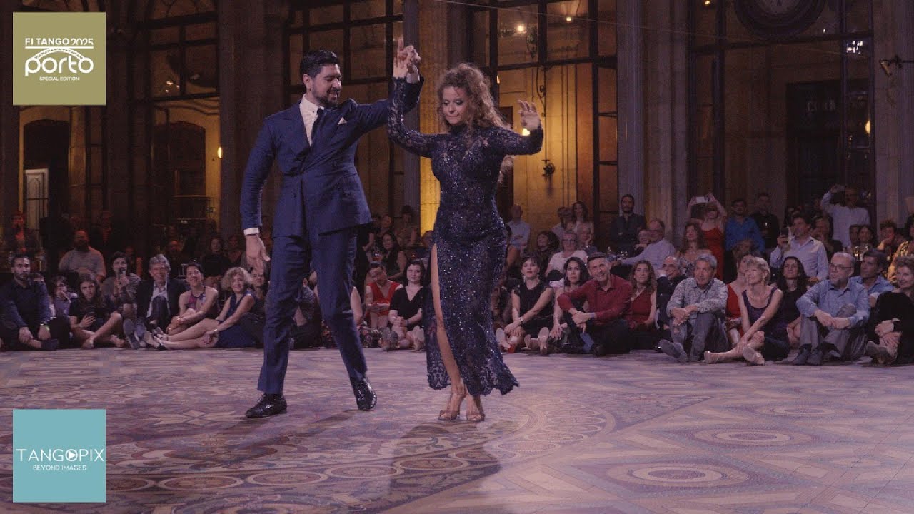 Video thumbnail for FI TANGO 2025 PORTO - Agostina Tarchini & Sebastián Jimenez dance Juan D'Arienzo - La Espuela