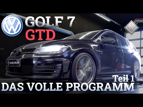 Stage 4 für VW Golf 7 GTD | Das volle Programm - Teil 1 | mcchip-dkr