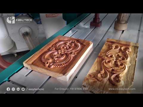 3D wooden carving | CNC Router Machine Manufacturer | Easytech | Coimbatore