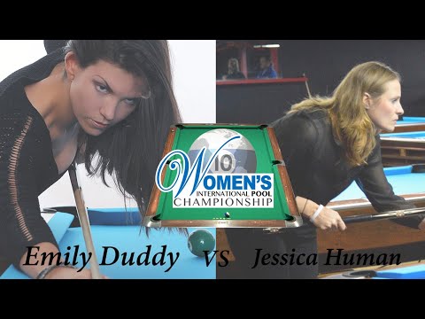 Remastered Emily Duddy vs Jessica Human 2014 International Women's 10-ball