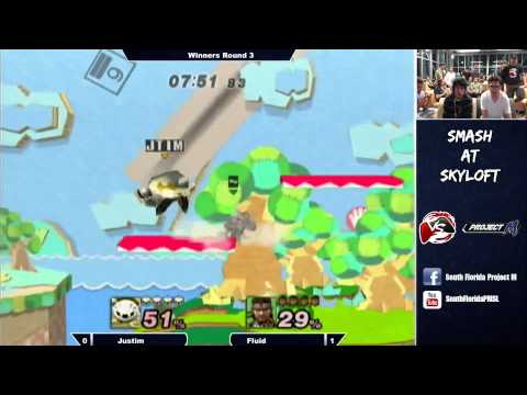 Smash @ Skyloft 9/11 - Losers Round 4 - Justim (Meta Knight) vs Fluid (Snake)
