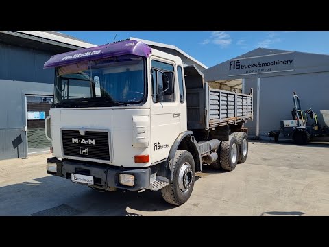 MAN 26.331 6x4 - tipper - perfect condition - FIŠ TRUCKS SLOVENIA