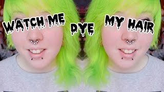 Watch Me Dye My Hair | Manic Panic Electric Lizard