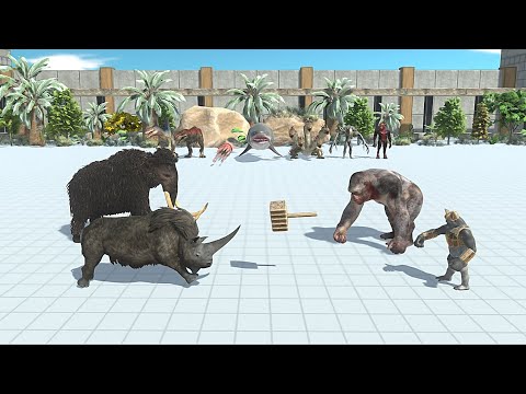 ⚡BOSS & MINIBOSS TOURNAMENT  - Animal Revolt Battle Simulator