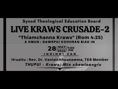 LIVE KRAWS CRUSADE - 2   |  INRINNI ZAN ( 28.05.2022 ) 7:00 PM #livekrawscrusade