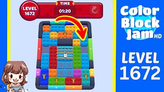 Soluzione del Livello 1672 di Color Block Jam