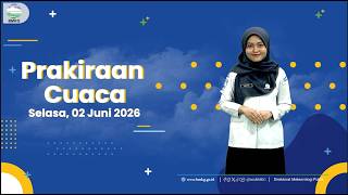 Peringatan Dini Cuaca Besok Selasa 2 Juni 2026, BMKG: Waspada Hujan Lebat & Angin Kencang