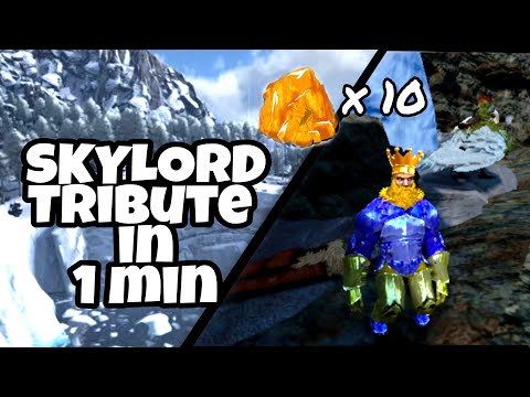 How to do Skylord Tribute in 1 min | ADMIN | ARK mobile