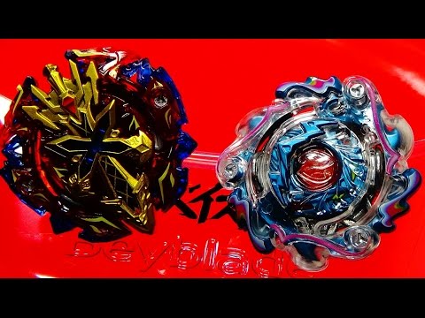 Beyblade Burst BATTLE!! Nova Neptune V.T. vs Xeno Xcalibur M.I. ベイブレードバースト