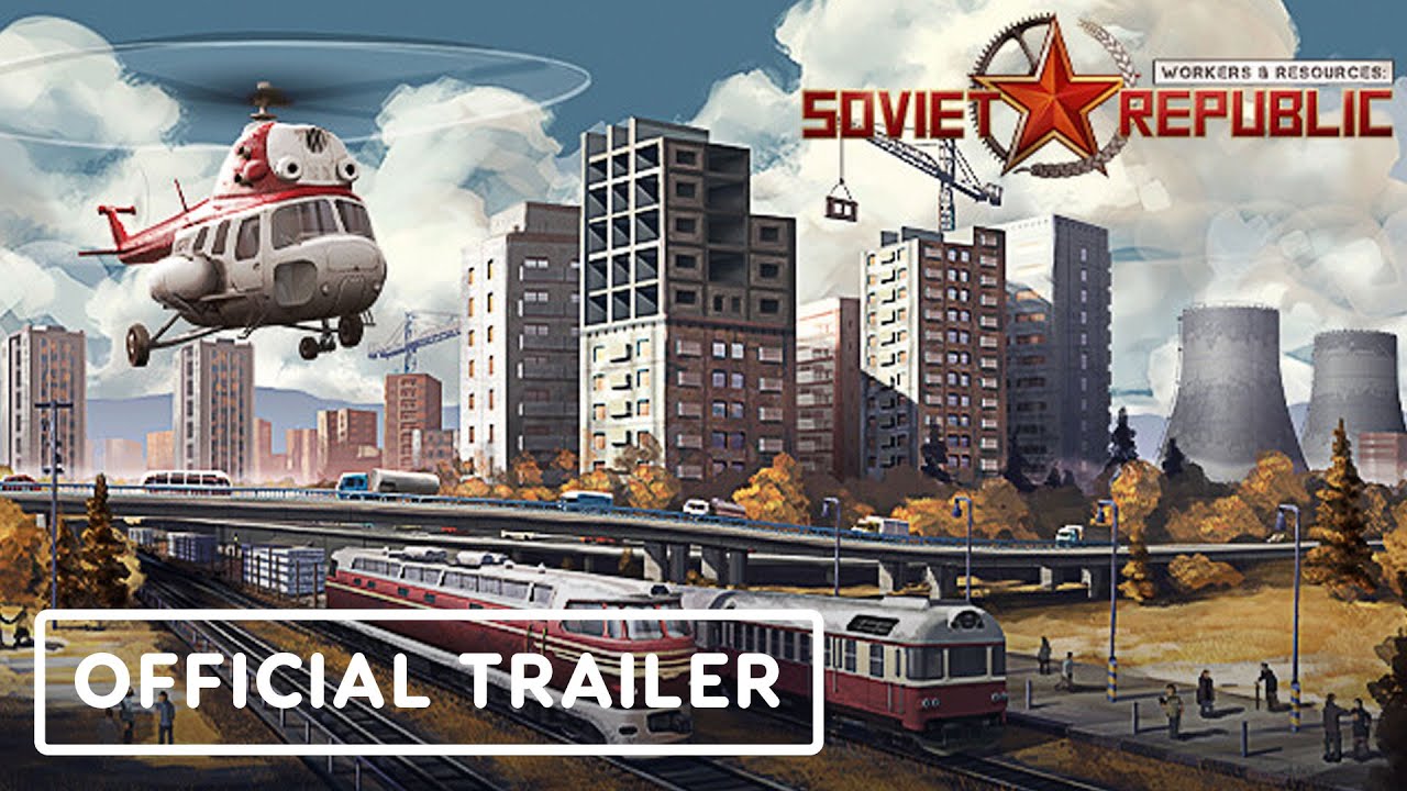Workers & Resources: Soviet Republic - Official Early Start DLC: Horses Update Trailer