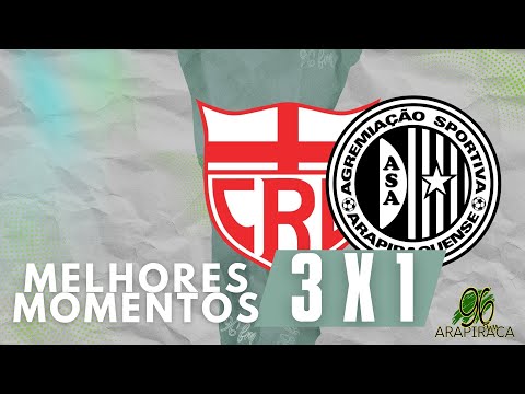 MELHORES MOMENTOS | FINAL DO CAMPEONATO ALAGOANO CRB 3 X 1 ASA 06/04/2024