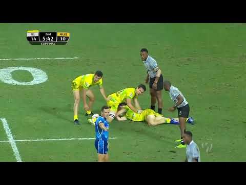 Fiji 🇫🇯 vs Australia 🇦🇺 Singapore 7's Cup Final 2018  ( Full Match )