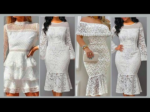 Lace White Bodycon Dress: Feel Sexy and Confident Plus...