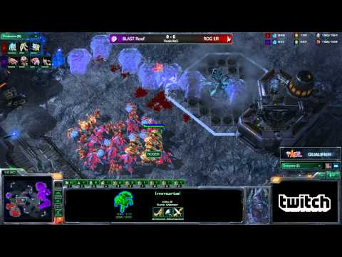 Game 1 - ROG.Elfi vs BLAST.Roof - TSL4 EU/NA Q9 Final