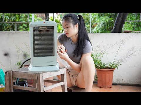Talented 18-Year-Old Girl Repaired And Restored The Heater. Perfect!