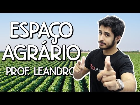 Agrarian Space: Agricultural Systems | Geography | Prof. Leandro Almeida
