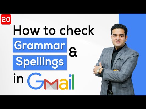 How to use Spelling and Grammar in Gmail | Gmail Settings for Spelling and Grammar | gmailcourse