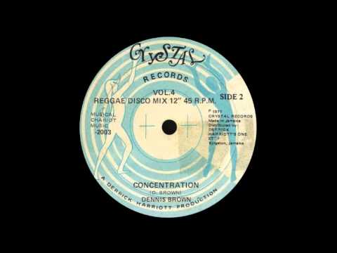 12'' Dennis Brown - Concentration (& dub)