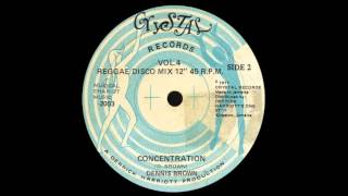12&#39;&#39; Dennis Brown - Concentration (&amp; dub)
