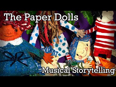 The Paper Dolls Books Read Aloud Julia Donaldson Kids Storytime Childrens Musical Storytelling Songs