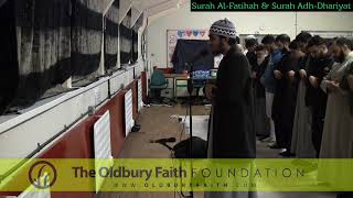 Abdullah Imran - Surah Al-Fatihah (1) Surah Adh-Dhariyat (51) Oldbury Faith Foundation 10/04/23
