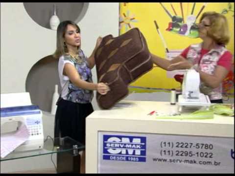 Mulher.com 27/08/2012 - Bolsa com ziper finalizacao