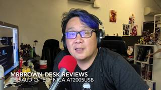 Video thumbnail for mrbrown desk reviews - Audio-Technica AT2005USB by mrbrown