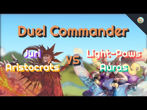 Juri Aristocrats vs. Light-Paws Auras [Duel Commander-EDH] - Magic: The Gathering