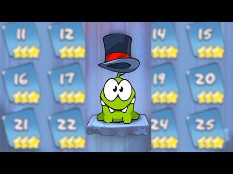 Cut the Rope GOLD - Magic Box Level 1-25 All 3 Stars Gameplay - YouTube