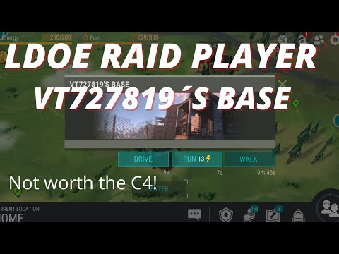 LDOE - Raid Player VT727819 ´s Base (not worth the c4) - Last Day on Earth: Survival