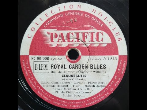 Claude Luter et son orchestre " Royal Garden Blues " 1948