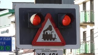 preview picture of video 'Level Crossing in Wexford City, Ireland'