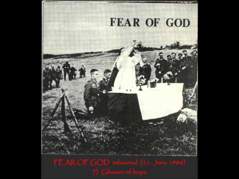 FEAR OF GOD rehearsals 1987, 1988  Swiss noise grind core