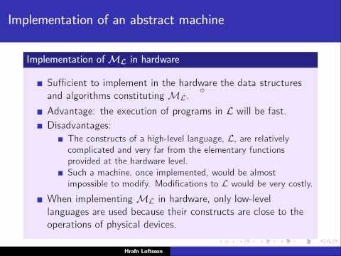 Programming Languages: Abstract Machines - 2