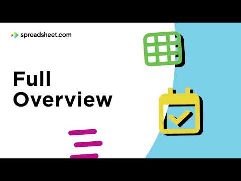 Spreadsheet Tutorial Preview
