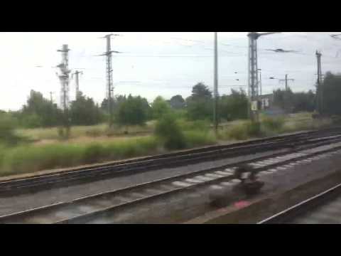 Eine kurze mitfahrt im ICE 2 nach Berlin