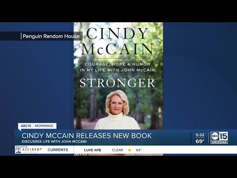 Cindy McCain releases new book, opening up about life with late Senator John McCain