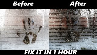 How to Fix Rear Window Defroster Grid Lines – EASY DIY!” 🛠️