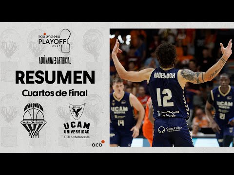 Resumen Valencia Basket 86 - UCAM Murcia 96 (Cuartos 1º)