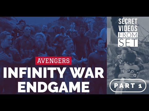 AVENGERS: INFINITY WAR/ENDGAME | Secret Videos From Set. Part 1