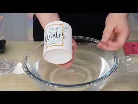 10 Papel Decal Calcomania Deslizable Agua Uñas Cerámica Taza