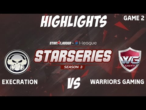execration vs warriors gaming unity GAME 2 StarLadder i-League StarSeries Season 3 SEA Qualifier