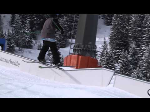 Snowpark Lenzerheide Blue Tomato Session 2013 Freeski