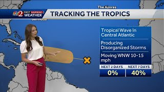 National Hurricane Center monitoring tropical wave in Atlantic as development chances jump