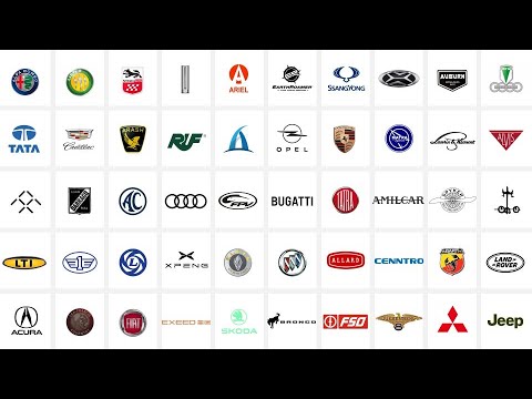100 Car Brands in the World (Vol.2) — Alfa Romeo, Audi, Volvo