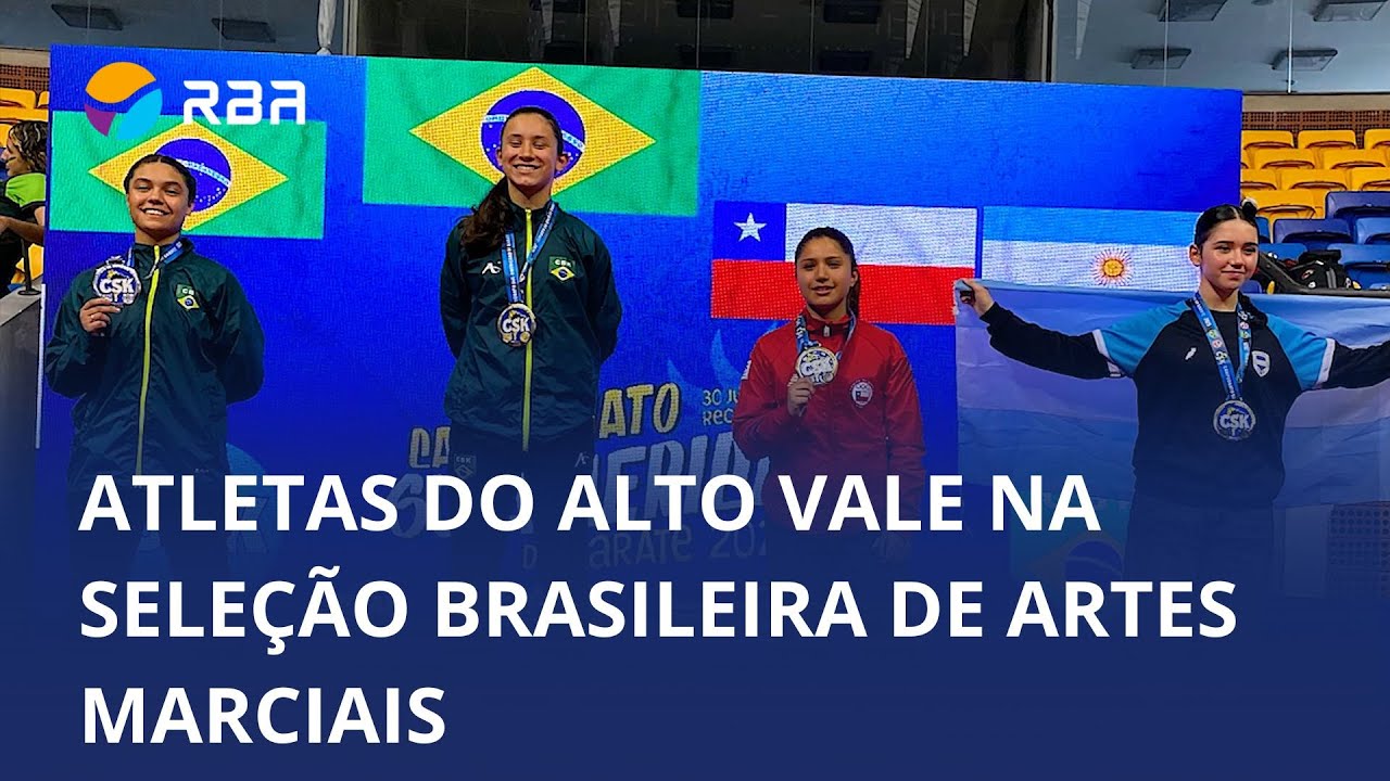 Representantes do Alto Vale em disputa internacional de artes marciais